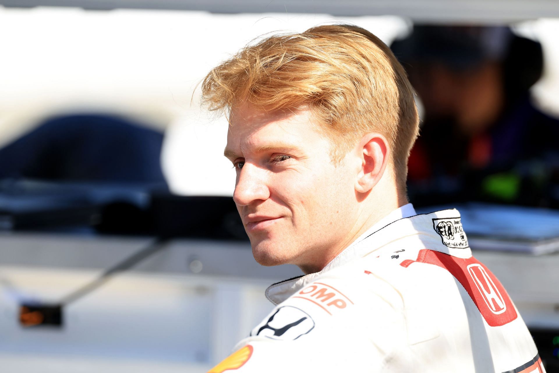 Jacob Abel at Indy 500 Open Testing - Indianapolis - Source: Getty
